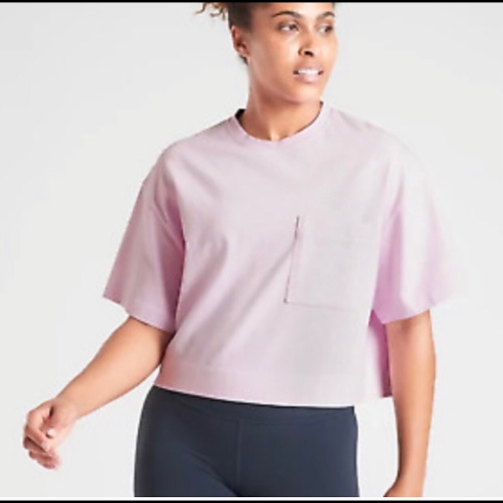 Classics Cotton Crop Tea Athleta